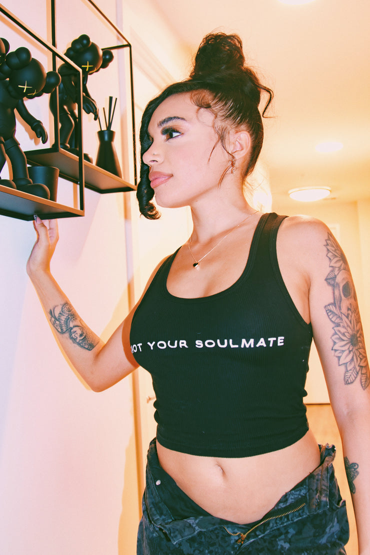 SOULMATE WOMENS CROP TANK TOP