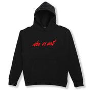 SHE IS ART HOODIE